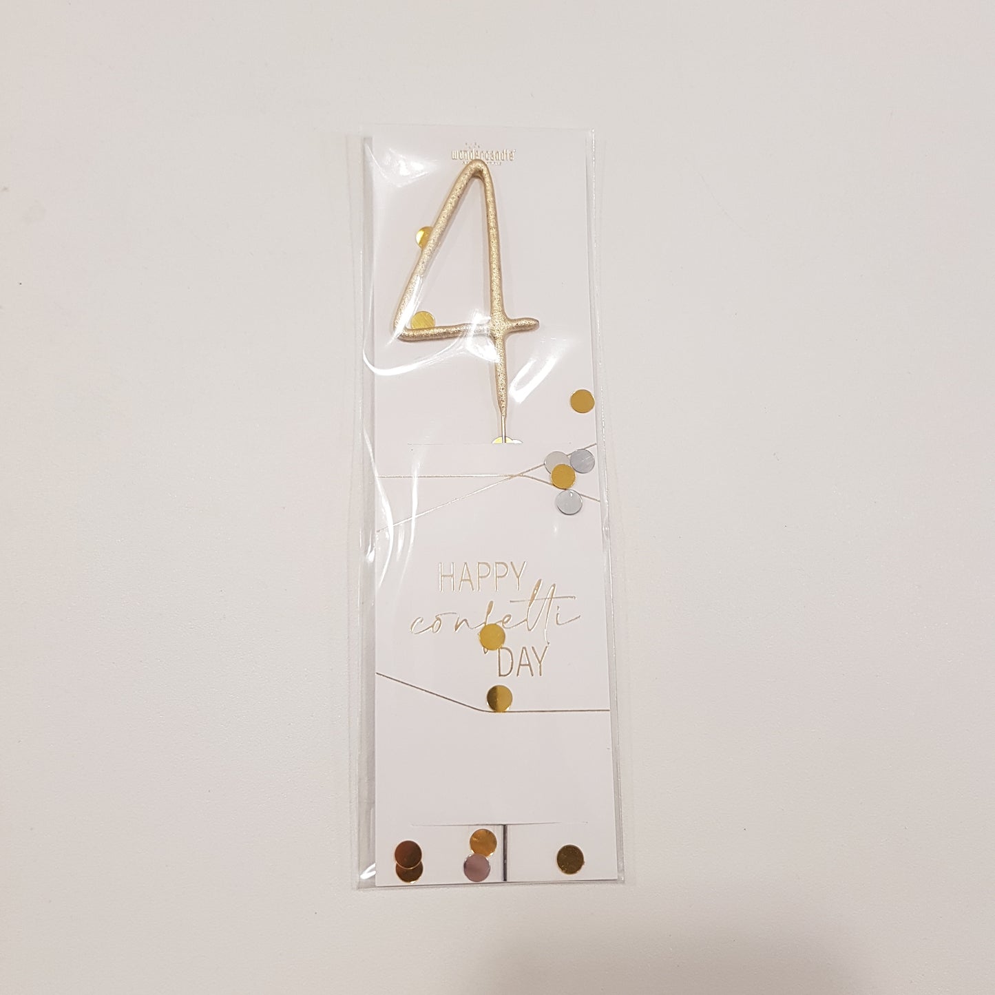 Gold Confetti Wondercandle® Classic - 4