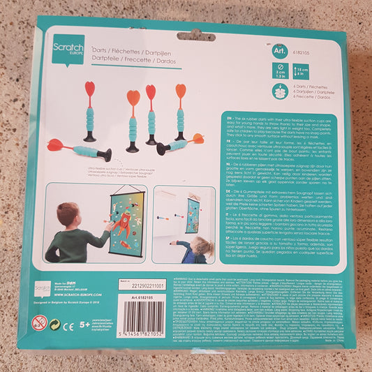 Start to dart - extra darts oranje en rood - 6182105