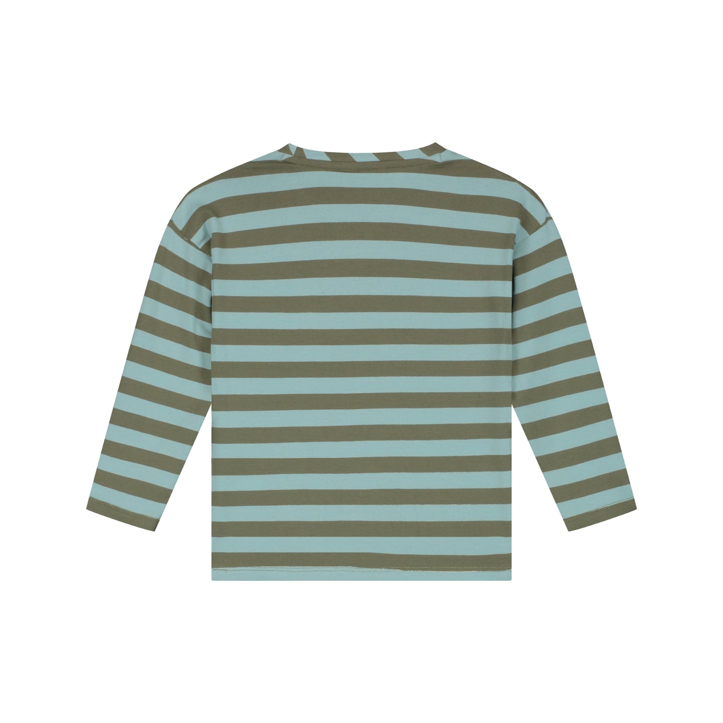 Longsleeve striped Blue green