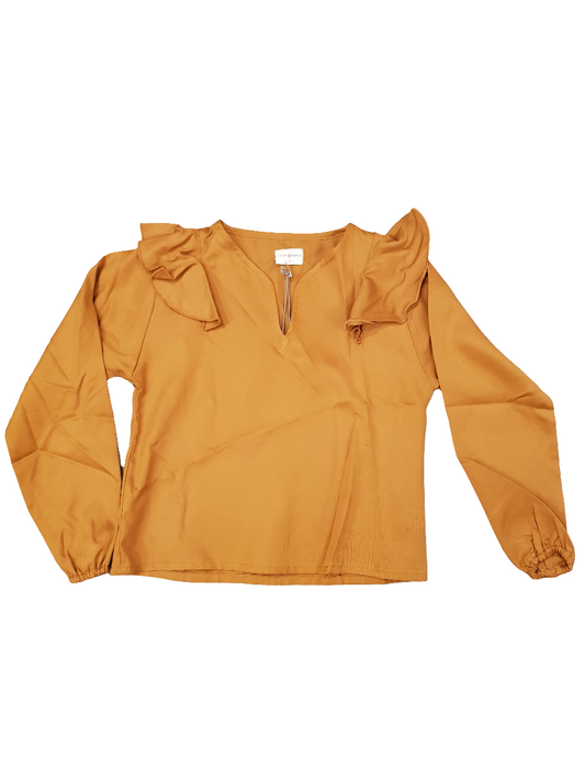 OUTLET - Shirt Pico - Ten Mustard
