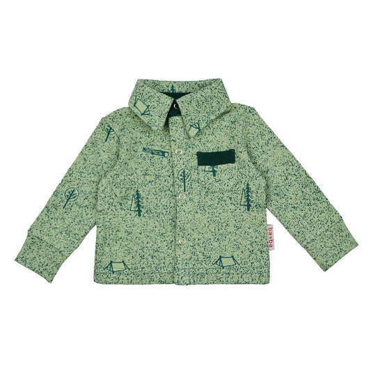 Boysshirt Longsleeves - Nature Green
