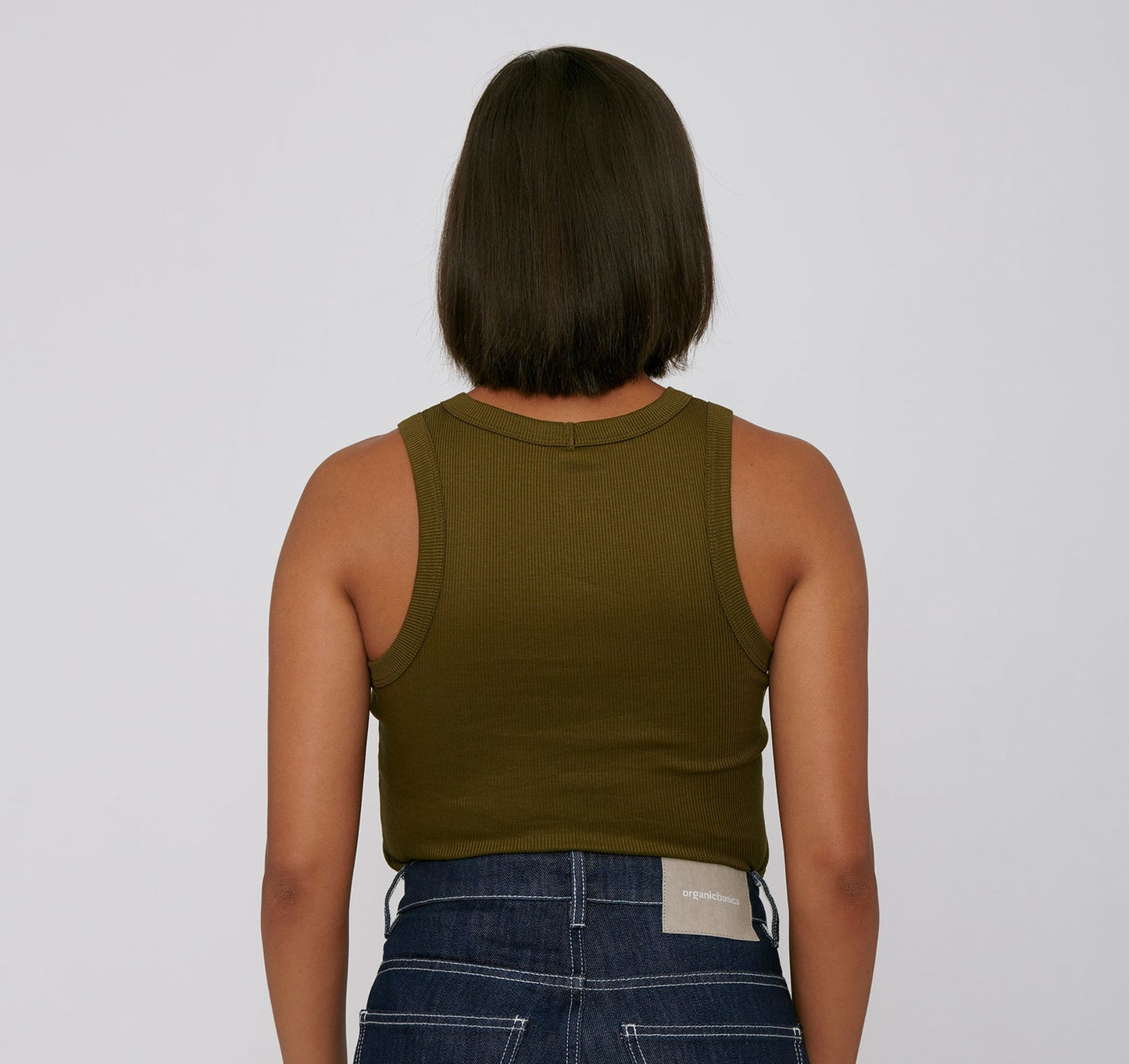 Women's Rib-Flex Tank Top - Olive