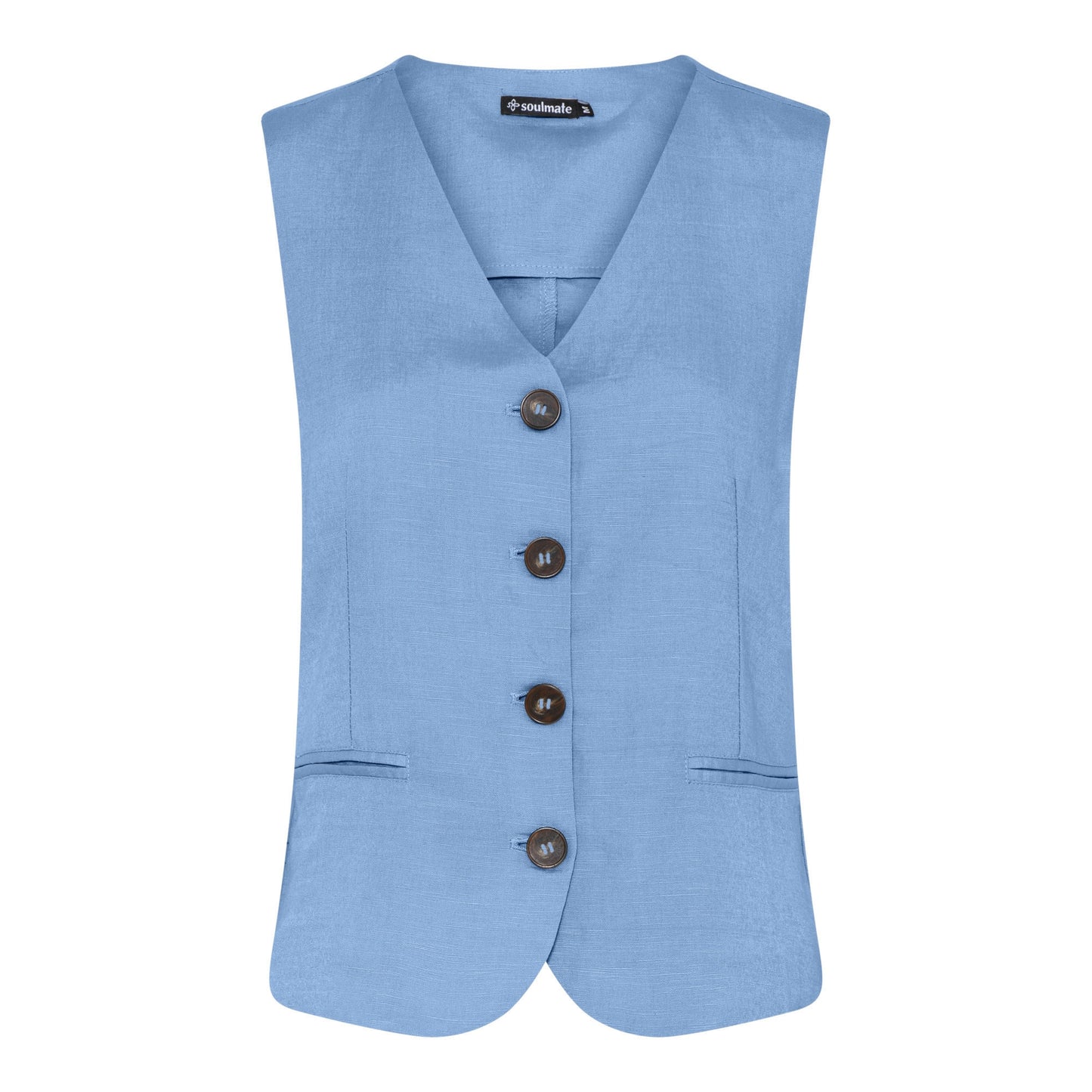Gitte 2 - Waistcoat- Ink Blue