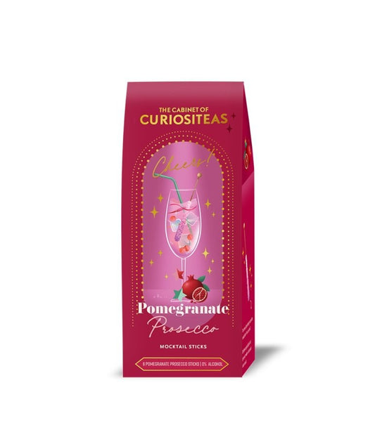 Pomegranate Prosecco Mocktail Sticks - 6 In One Box