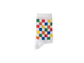 SOCKS Color Plaid Kids: 23/28