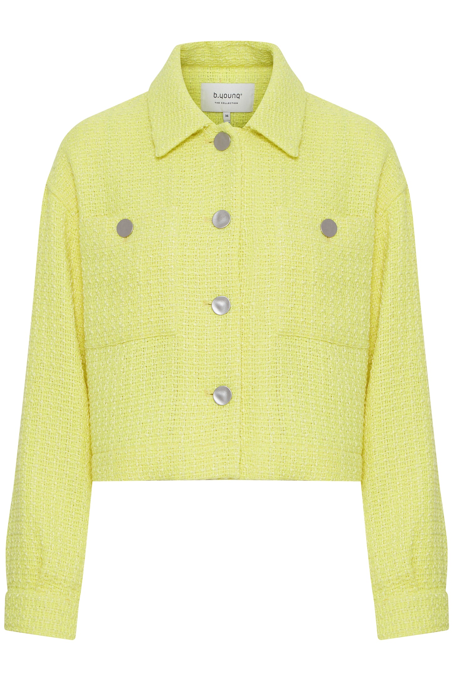 Bydadena Jacket Boucle - Sunny Lime