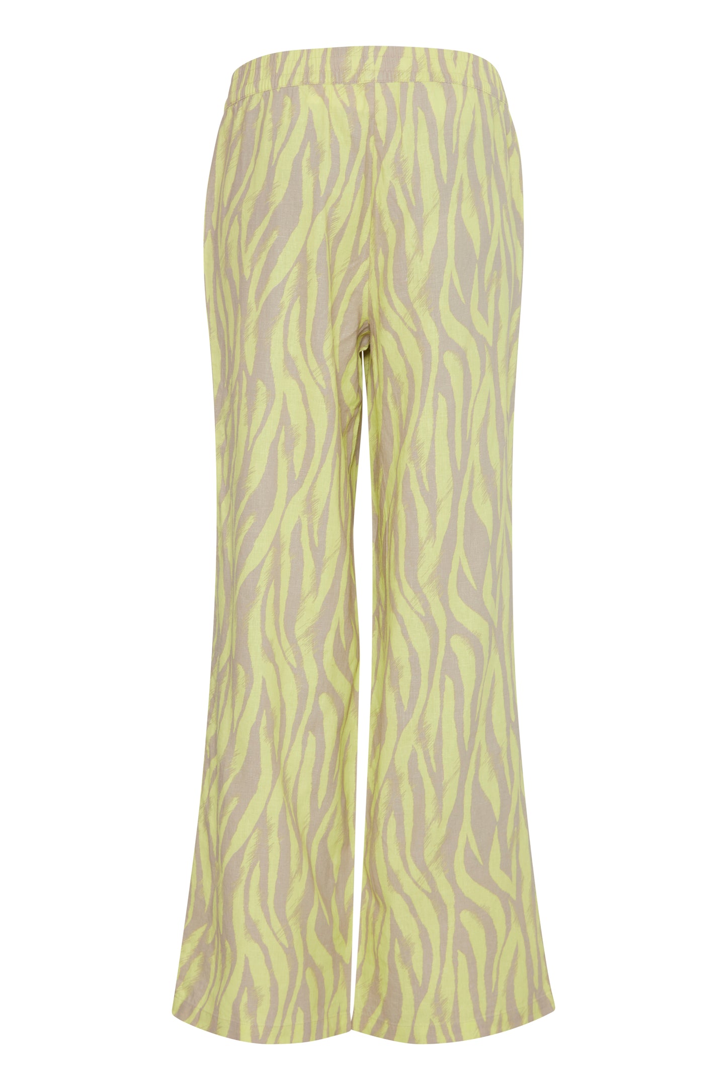 Byfalakka Long Pants - Sunny Lime Animal Mix