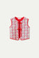 Chaleco de niña con lazos estampado Sugar - 11407