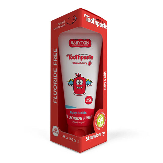 Natuurlijk Tandpasta - Aardbei Smaak - 50g