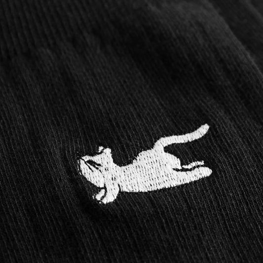 Rib Socks Knivsta - Cobra Pose -  Black