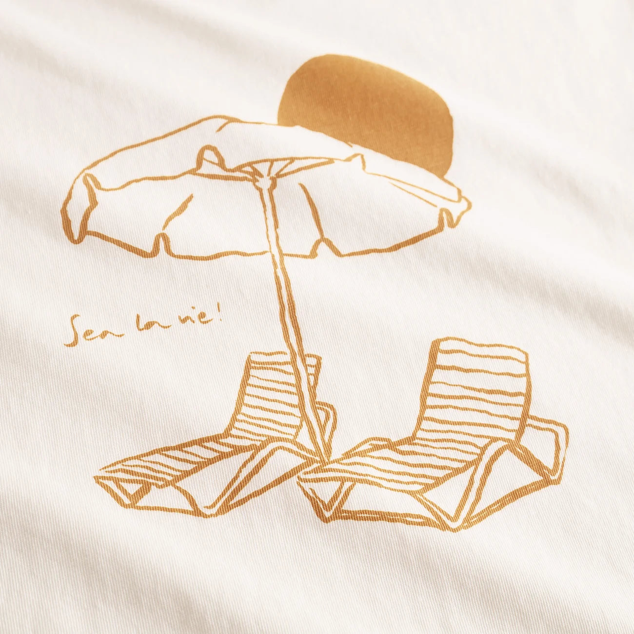 T-Shirt - Vadstena - Sea La Vie Off White