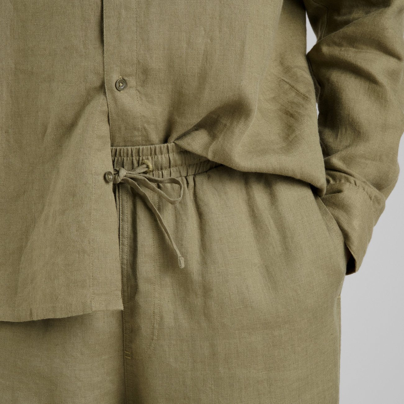 Pants - Klitmoeller Linen Leaf Green