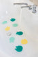 Grippi Non-Slip Bath Buddies - Jellyfish 8Pcs - Green/Yellow