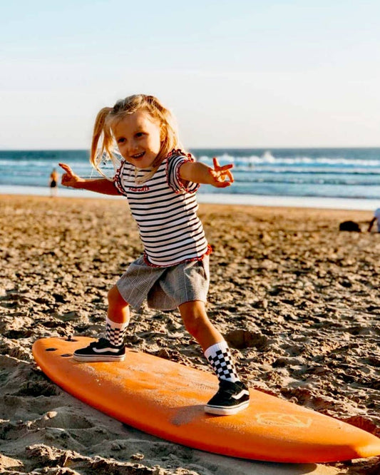 Kids Plaid SOCKS: 23/28