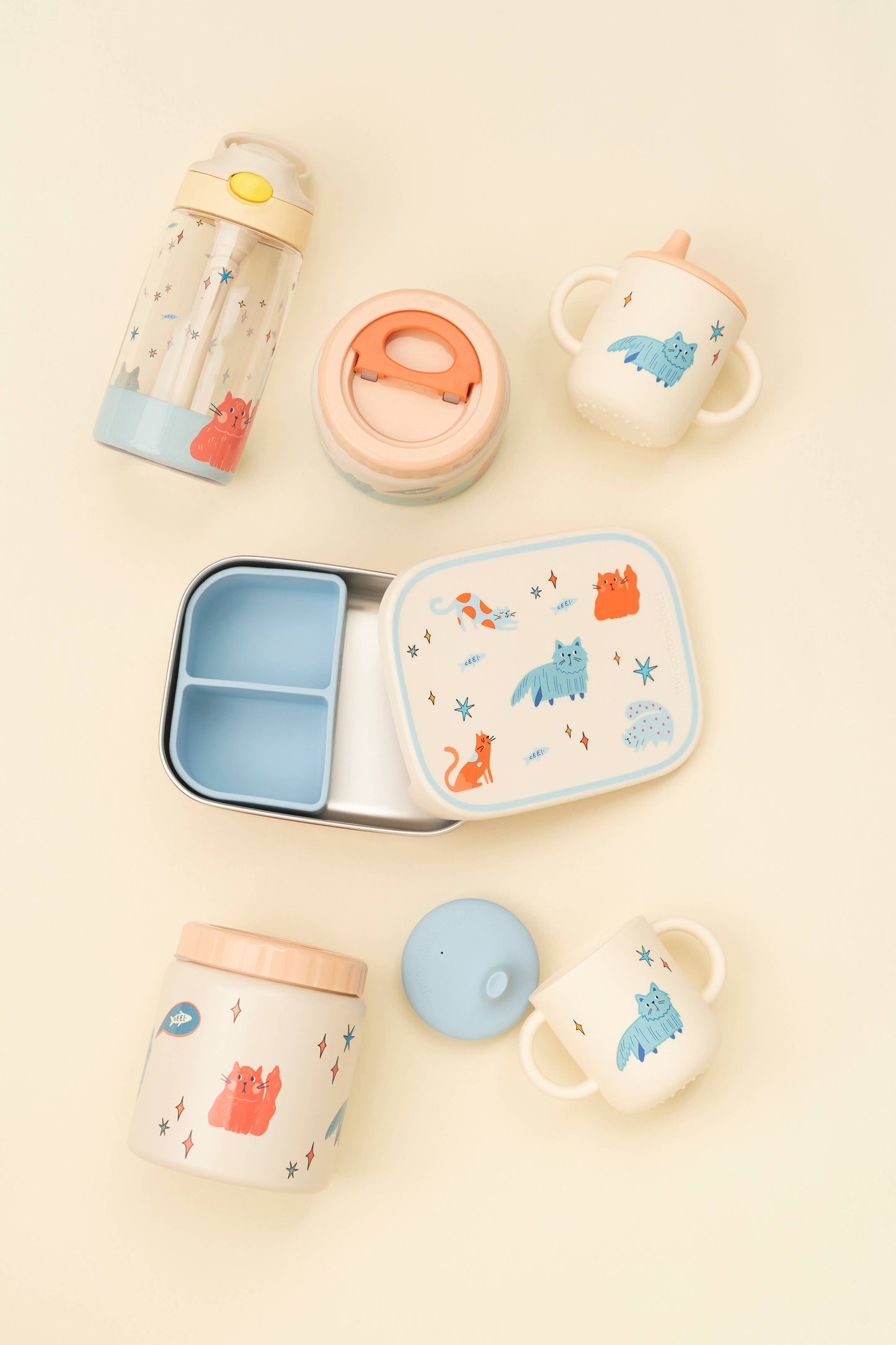 Kids Thermo Food Jar Meowtiful Cats 350ml