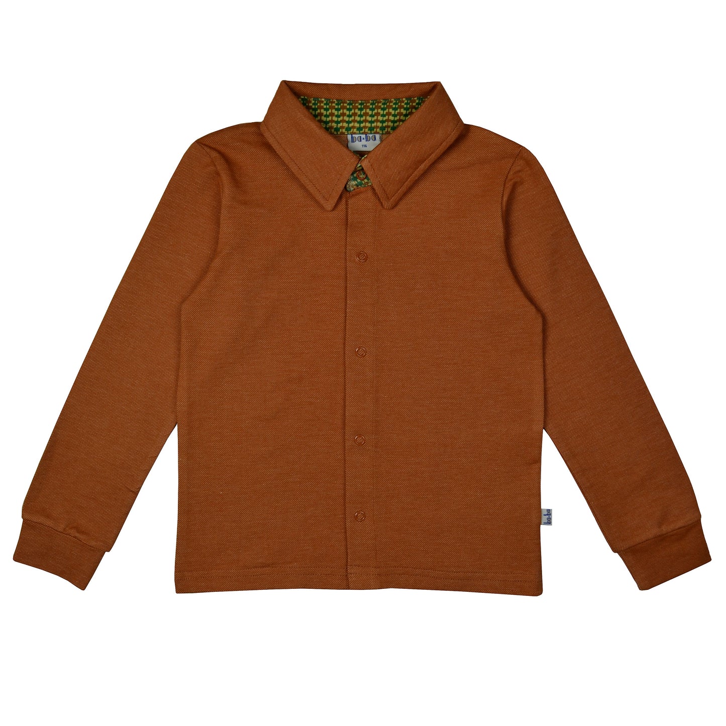 OUTLET - Shirt Long Sleeves Punto Di Milano - Glazed Ginger
