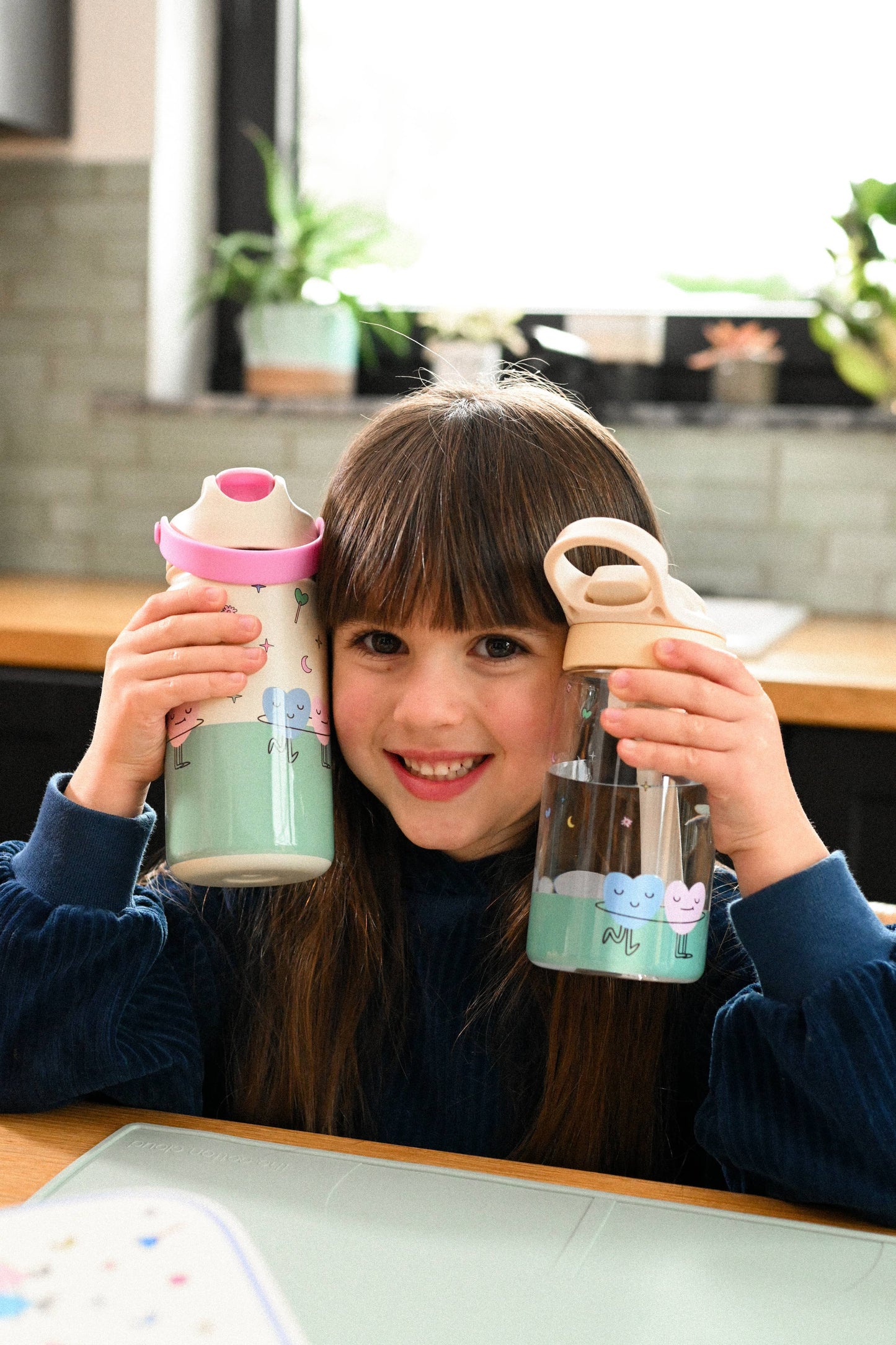 NEW COLLECTION Insulated Stainless Steel Bottle for Kids: Funky Dogs