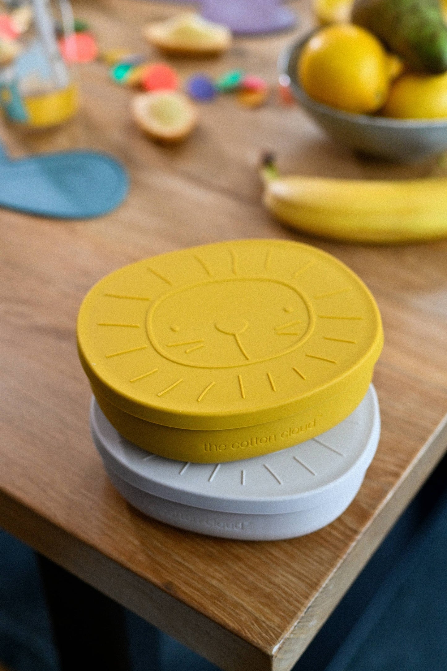 Alfie the Lion Lunchbox Mustard