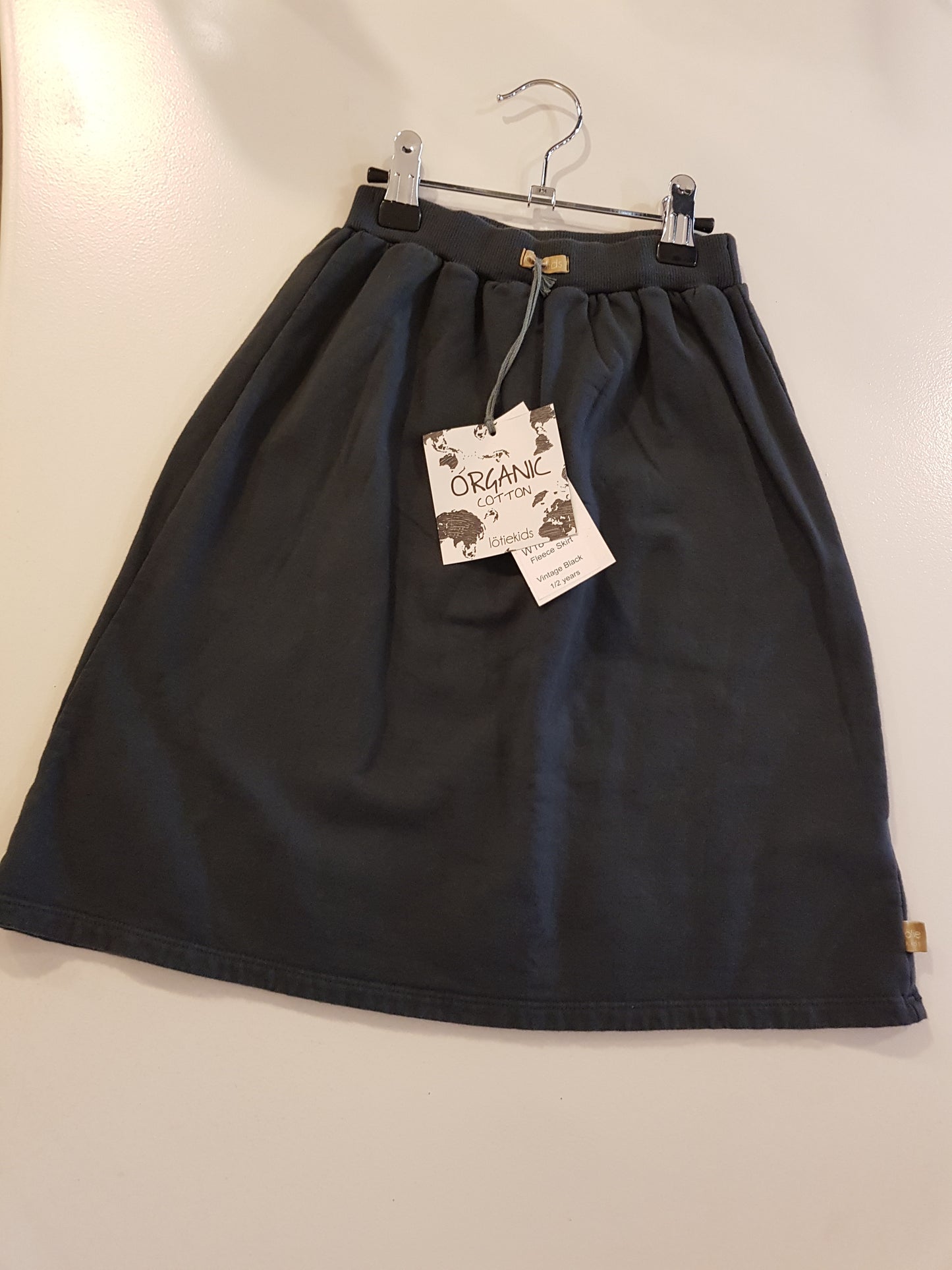 OUTLET - Fleece Skirt - Vintage Black