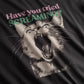 T-shirt Vadstena  - Screaming cat Charcoal
