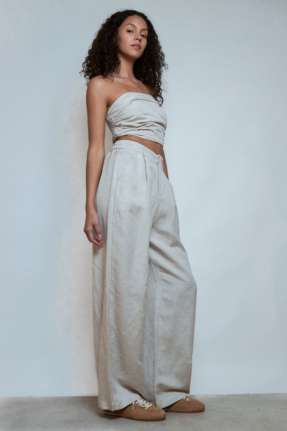 Trousers Ecru