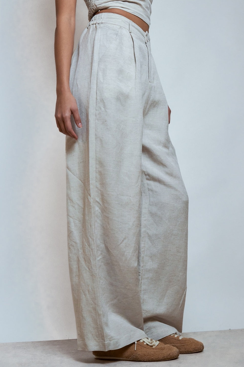 Trousers Ecru