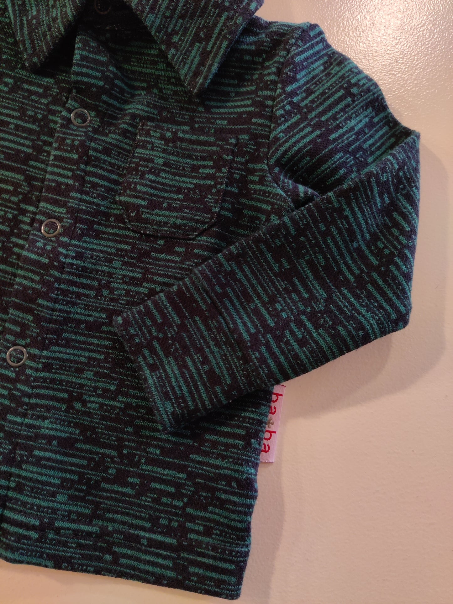 OUTLET - Shirt Long Sleeve blue green