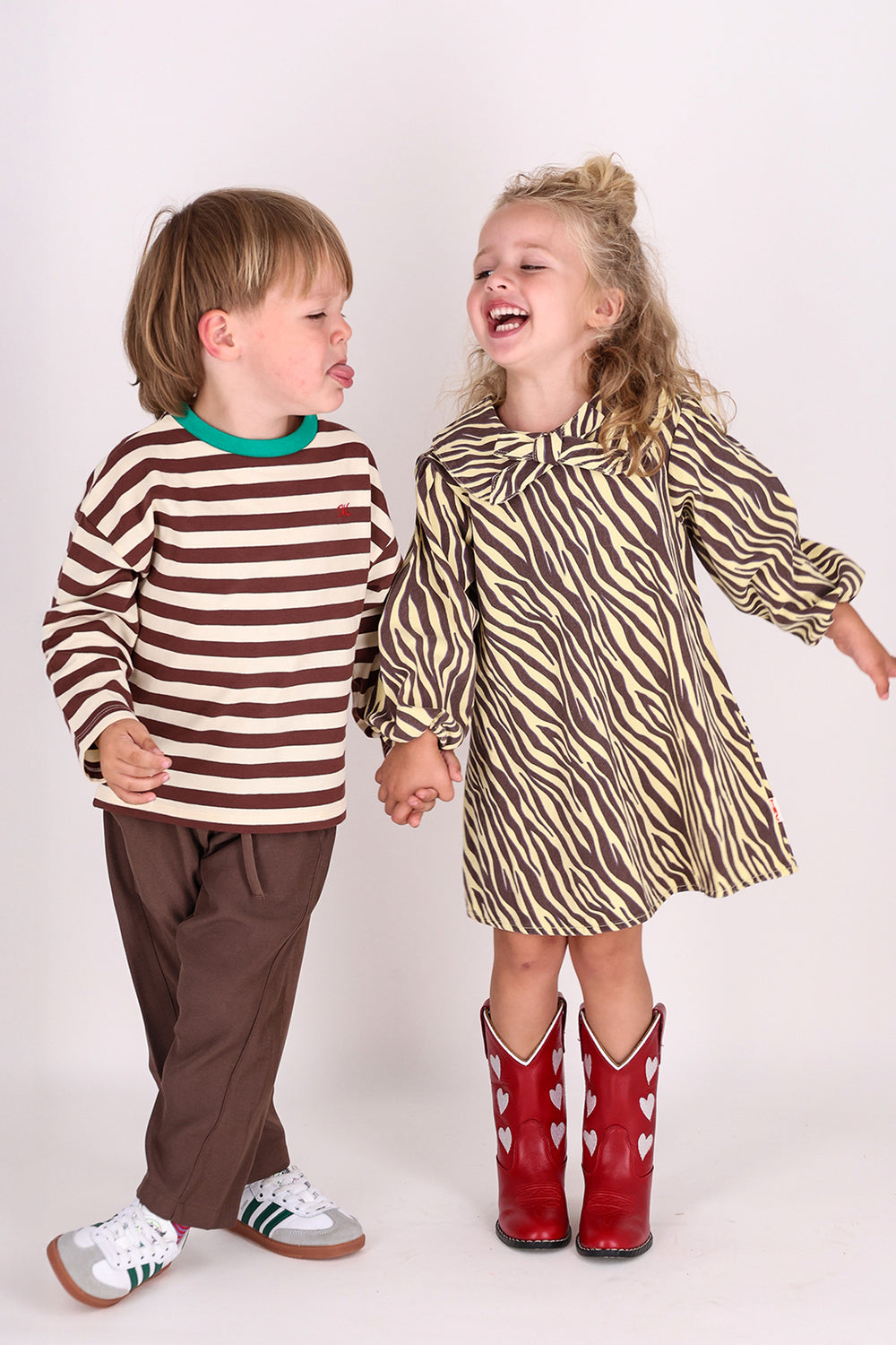 Saar dress zebra