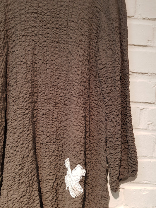 OUTLET - Dress - Debby - Popcorn - Army