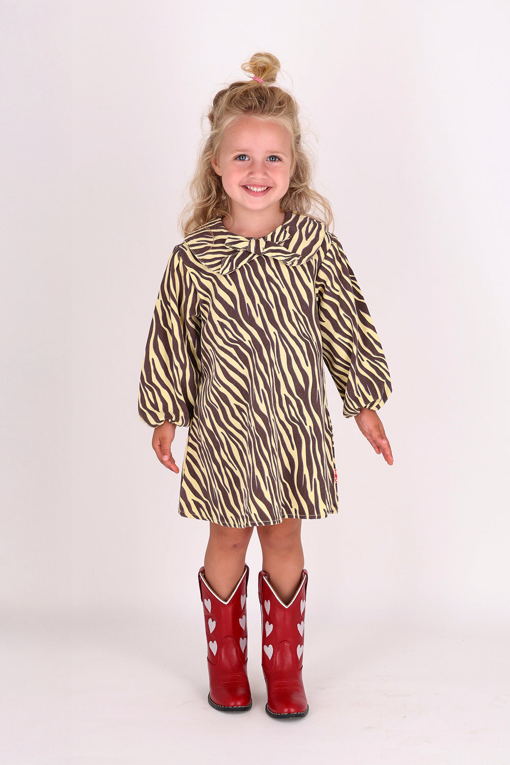 Saar dress zebra