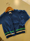 OUTLET - Cardigan - Blue stripes