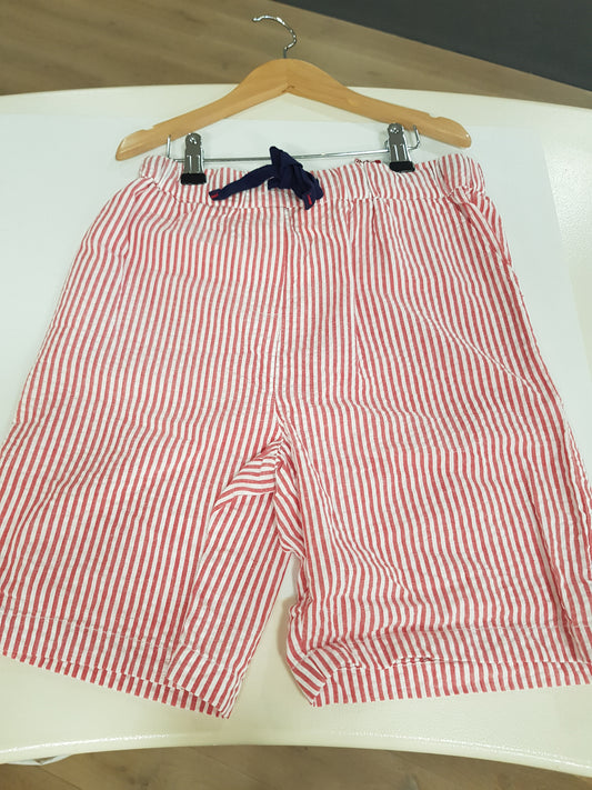 OUTLET - Short stripe Rouge
