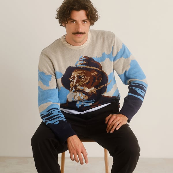 Sweater Mora man and the sea