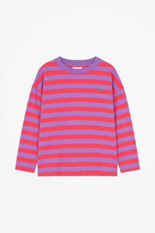 Lou longsleeve chive blossom stripe
