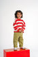 Mattie longsleeve mars red stripes