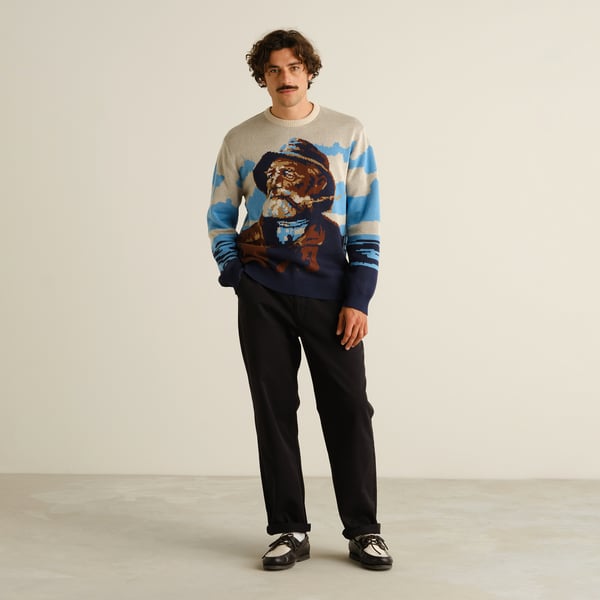 Sweater Mora man and the sea