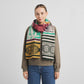 Scarf Rossberga Retro Ski Blocks