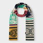 Scarf Rossberga Retro Ski Blocks