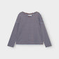 Top Humledal - Stripes cappuccino / cornflower blue