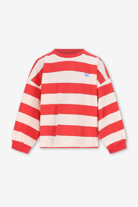 Mattie longsleeve mars red stripes