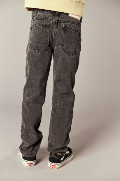 OUTLET - Wood Regular Jeans -Dark Grey