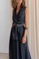 Sleeveless Top - Black Denim