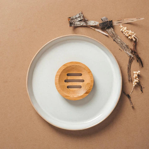 Bamboe Shampoo Bar Houder Rond