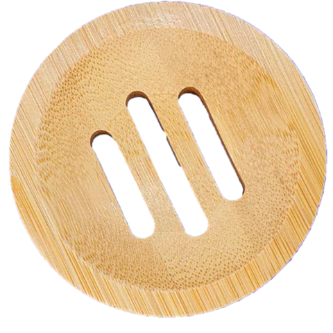 Bamboe Shampoo Bar Houder Rond